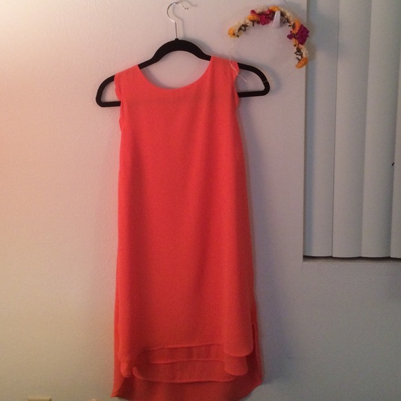 Peachy Monteau Dress