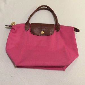 Longchamp • Small Le Pliage Bag • Pink