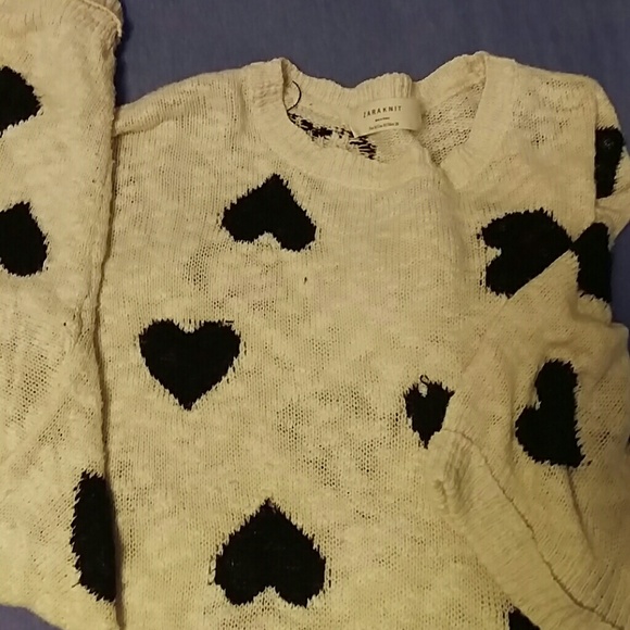 Zara Knit Cream Sweater