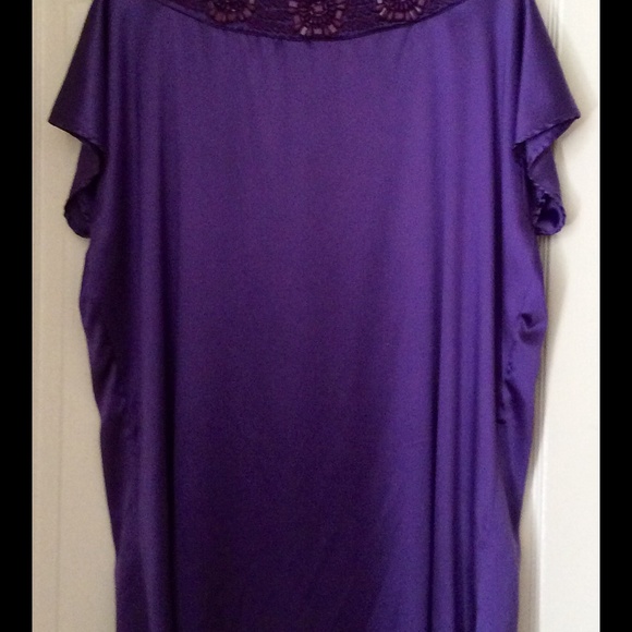 New satin ALICE OLIVIA boat neck tunic dress Sz L