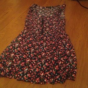 Floral print dress