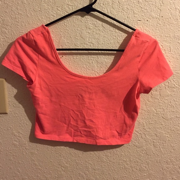 Coral Crop Top !