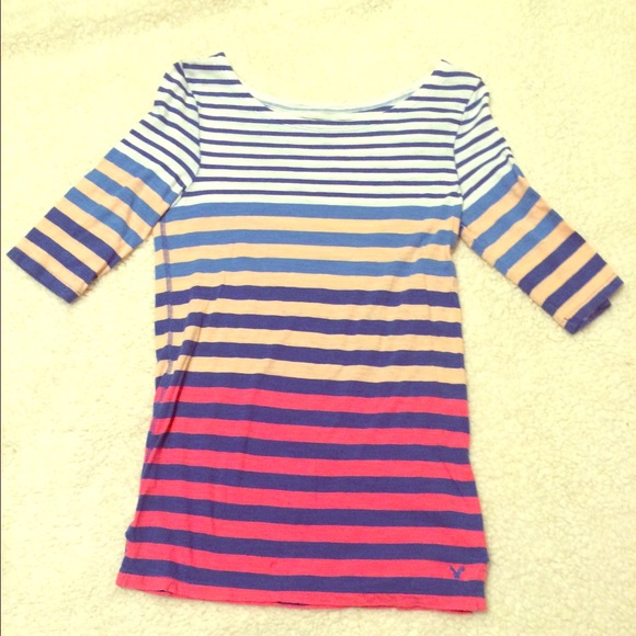 American Eagle striped shirt
