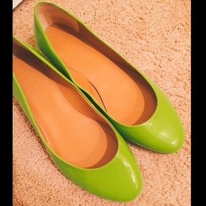J. Crew Patent Italian Leather Flats Size 6.5