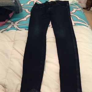 Abercrombie and Fitch jeggings dark wash