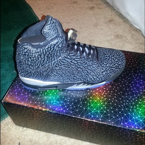 Retro 5 black metallic silver - Picture 1 of 1