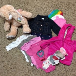 21-piece baby girl bundle