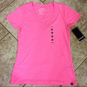 NWT Neon Pink Hurley Shirt