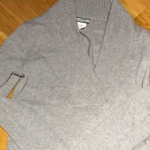 JCrew high cowl neck cashmere sweater