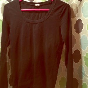 JCrew Black Long Sleeve
