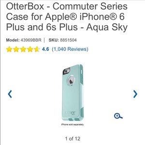 A brand new Otter Box IPhone 6/6S Commuter case.
