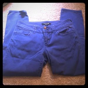 Royal blue capris!