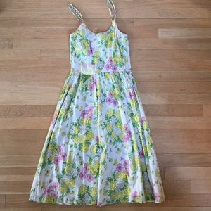 Anthropologie Daisy print sundress
