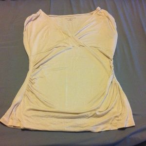 Anne Taylor cream color top. Medium. Never worn.