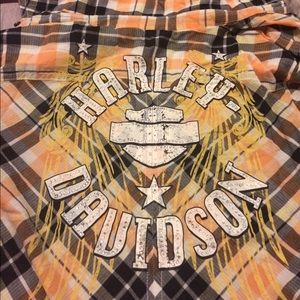 Harley-Davidson Plaid Shirt
