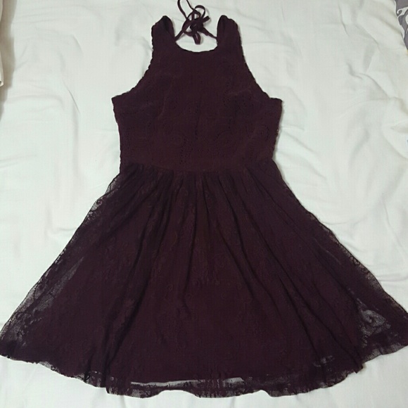 Lace skater dress