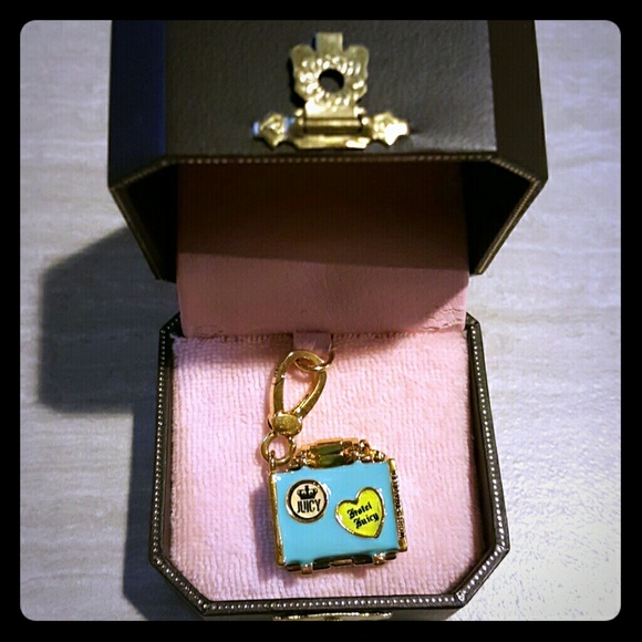 Retired Juicy Couture Suitcase Charm