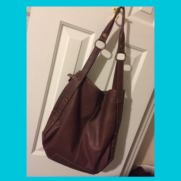 Brown handbag