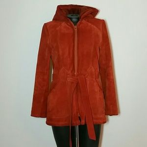 Vintage suede coat