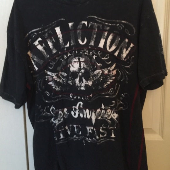 Men's affliction shirt