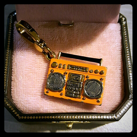Retired Juicy Couture Boombox Charm