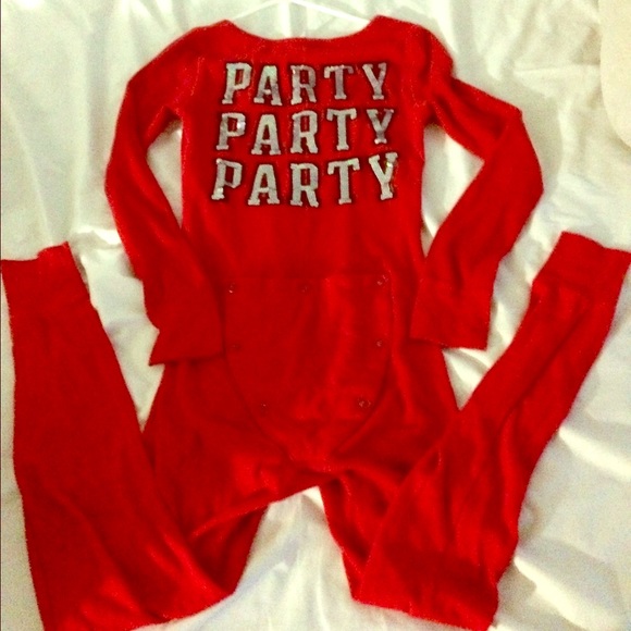 Victoria secret thermal bling onesie size/sm 60$