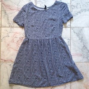 H&M floral short sleeved dress