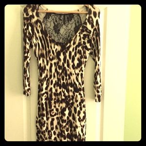 Leopard print Guess Sweater Dress