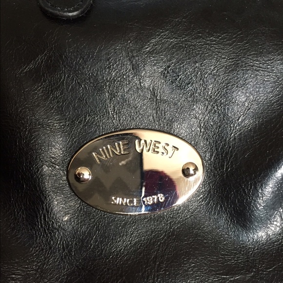 Nine West Black Bucket Style Bag - Picture 2 of 4