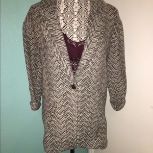 Oversized AEO blazer coat