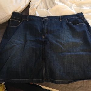 Croft & barrow Jean skirt