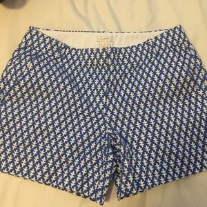 EUC J crew shorts size 2