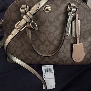 Coach Signature Logo Purse