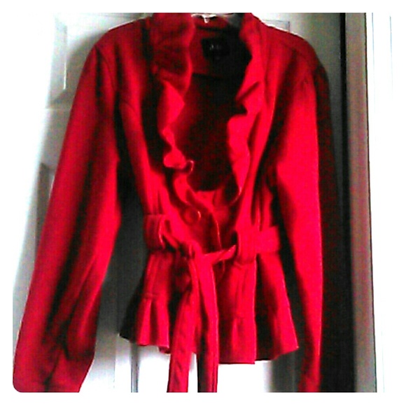 Ruffled Blazer Jacket