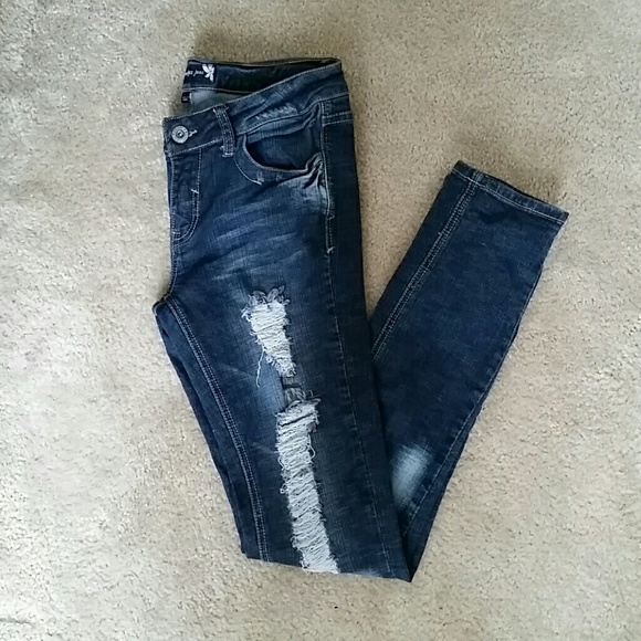 Papaya Denim - Distressed Jeans