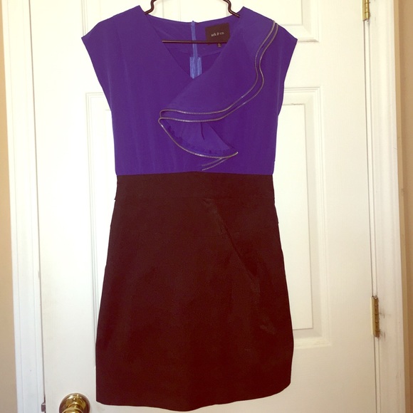 Blue and Black Dress - Picture 1 of 4