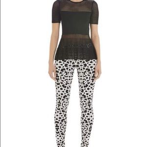 Torn by Ronny Kobo black Andy Knit Pants