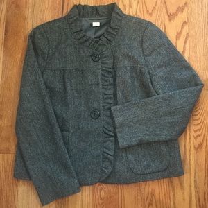 J. Crew Herringbone Blazer