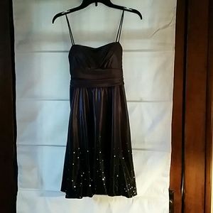 Gray homecoming dress