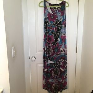 Pattern Hi Low Dress