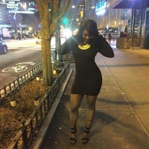 little black dress. Tag says M but fits like S