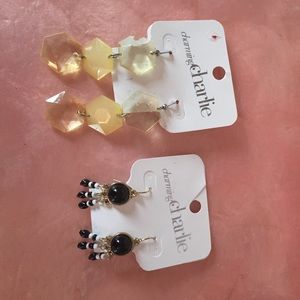 Gorgeous long earrings 2 pair for the price of 1!