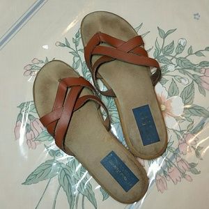 Vintage leather sandals