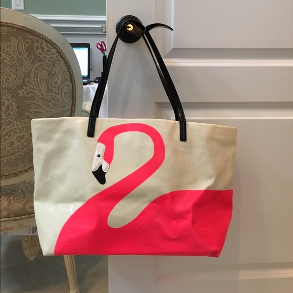 Authentic Kate Spade flamingo tote