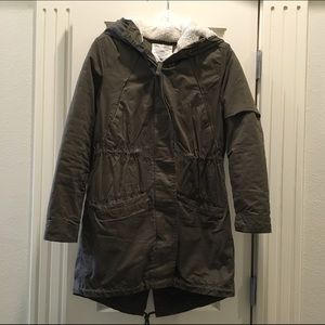 H&M Army Green Coat