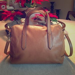 Fossil Sydney Satchel - Camel