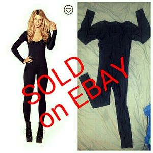 BLACK MILK matte LS catsuit $notfirm