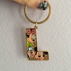 Disney "L" Keychain