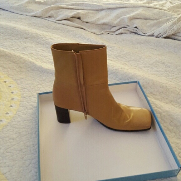 Nine West Leather Ankle Boots