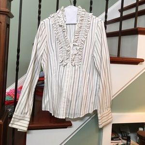 The Limited striped blouse